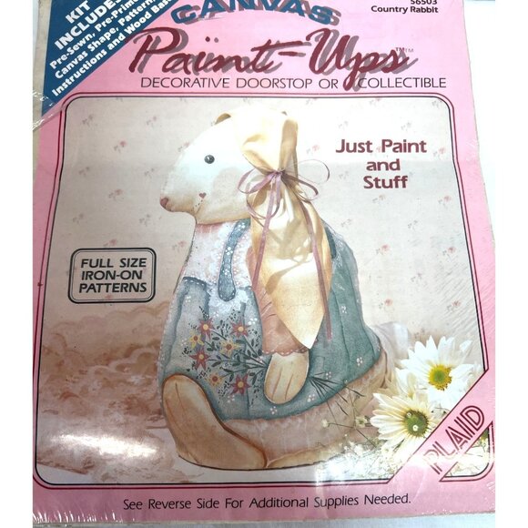 RARE Paint-Ups Decorative Doorstop Or Collectible Craft Kit - Picture 2 of 5